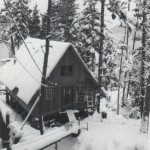 A Frame in snow, Sitka 1969