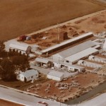 Aerial of Dairy in Nampa, 1977