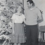 Charlie and Joan Christmas in Aberdeen, 1964