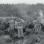 Clearing land with kids