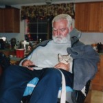 With Christmas Kitty (Poppy) 2005