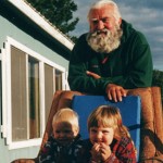 With Rebecca & Ben, July 4, 2000