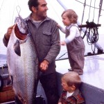 Charlie & kids with Fish