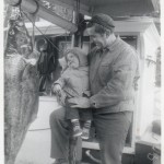 With Mark with Halibut, 1967