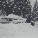 Digging car out of snow, Sitka, Jan