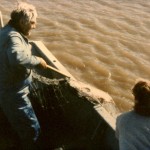 Fishing with Anna on Yukon in '89