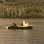 Anna Fishing with Daddy on Yukon '89 (Yukon boat '89-'92)