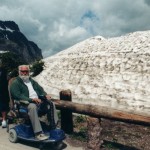 Glacier Natl Park with Mary