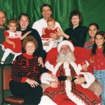 Santa Family, Christmas 1997, Anchorage