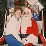 Santa, first year in Dimond Mall, Anchorage, 1992