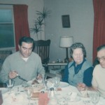 Thanksgiving Dinner, Salkum, 1975