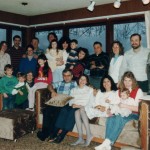 Thanksgiving w/Church family, Anchorage 1986